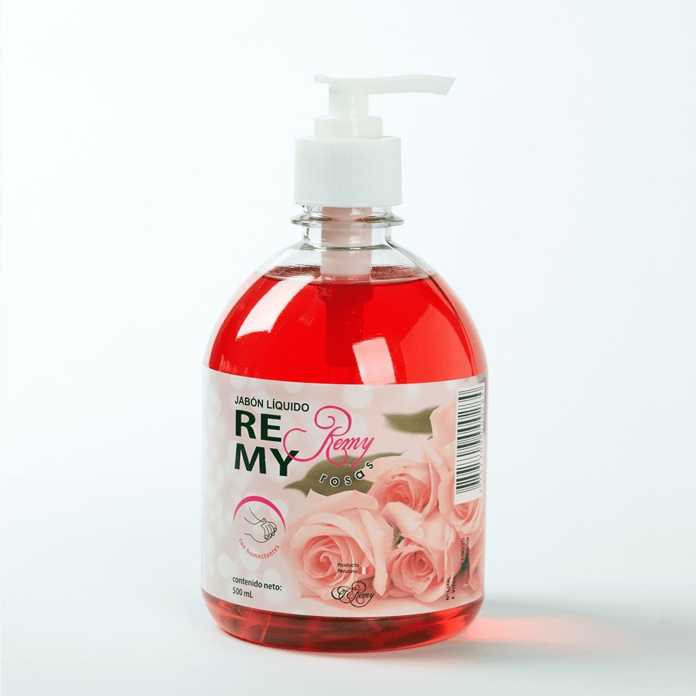 Rosas de 500 mL Jabón Líquido Remy Jabón Líquido Remy Aroma Rosas De 500 Ml
